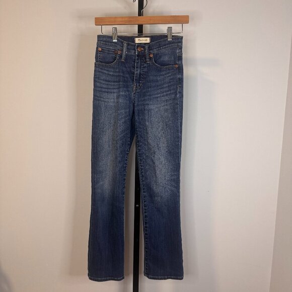 Madewell Cali Demi-Boot Cut Jeans - Size 25T - Picture 1 of 5